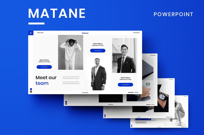 Matane – Business PowerPoint Templat - Features Image 1