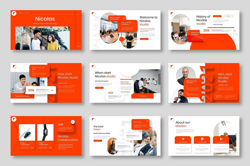 Nicolas – Business PowerPoint Template - Features Image 2