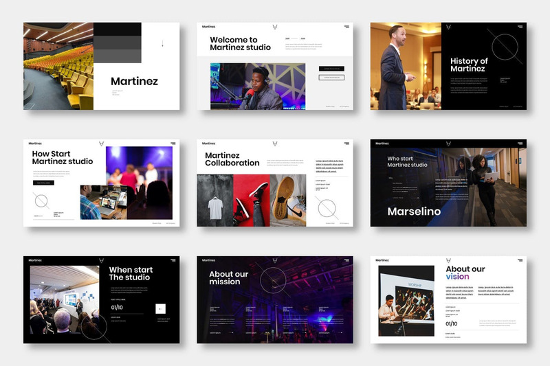 Martinez – Business PowerPoint Template - Features Image 2