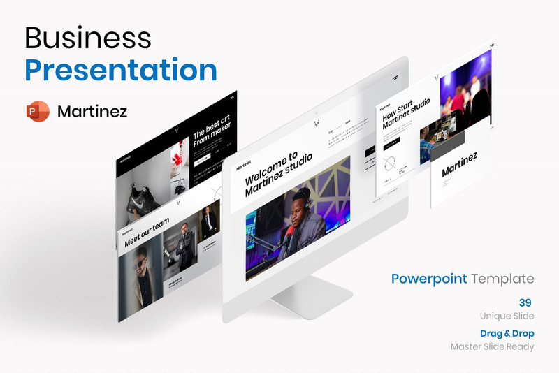 Martinez – Business PowerPoint Template - Features Image 1