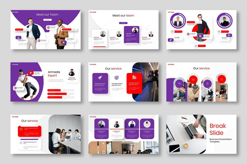 Armada – Business PowerPoint Template - Features Image 3