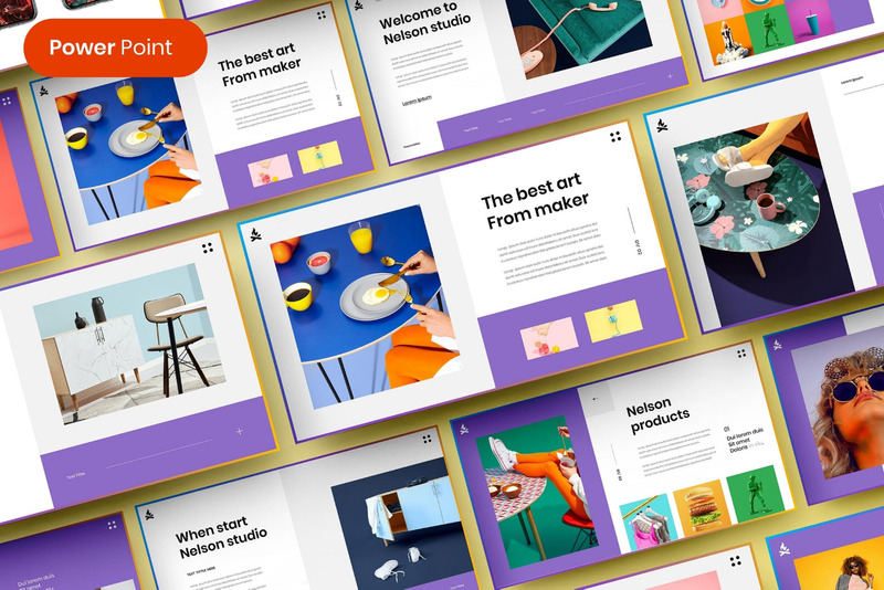 Nelson – Business PowerPoint Template - Features Image 1