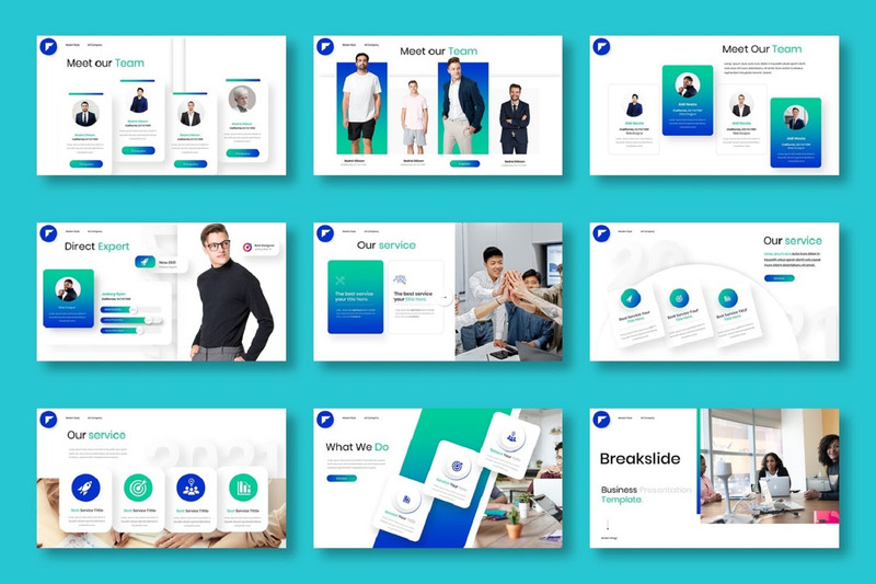 Direct – Business PowerPoint Template - Features Image 3