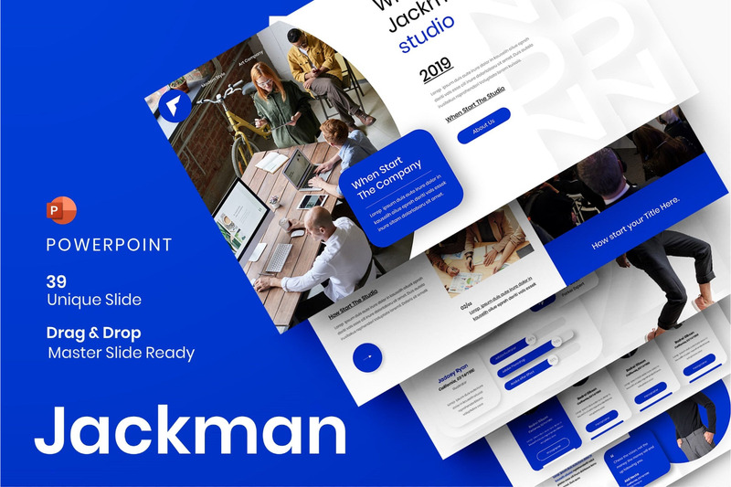 Jackman – Business PowerPoint Template - Features Image 1