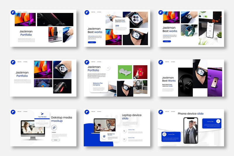 Jackman – Business PowerPoint Template - Features Image 4