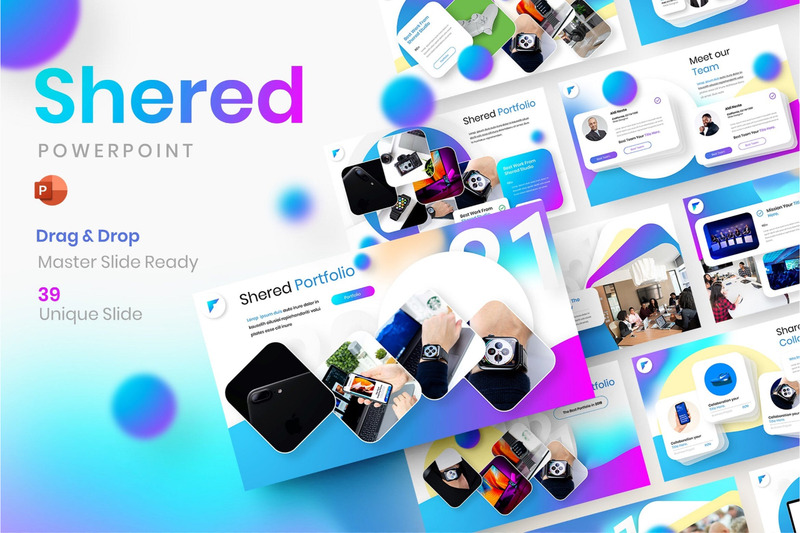 Shared – Business PowerPoint Template - Features Image 1