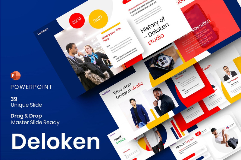Deloken – Business PowerPoint Template - Features Image 1