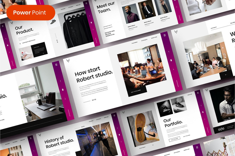 Robert – Business PowerPoint Template - Features Image 1