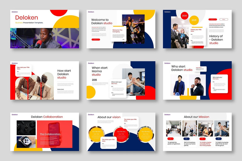 Deloken – Business PowerPoint Template - Features Image 2