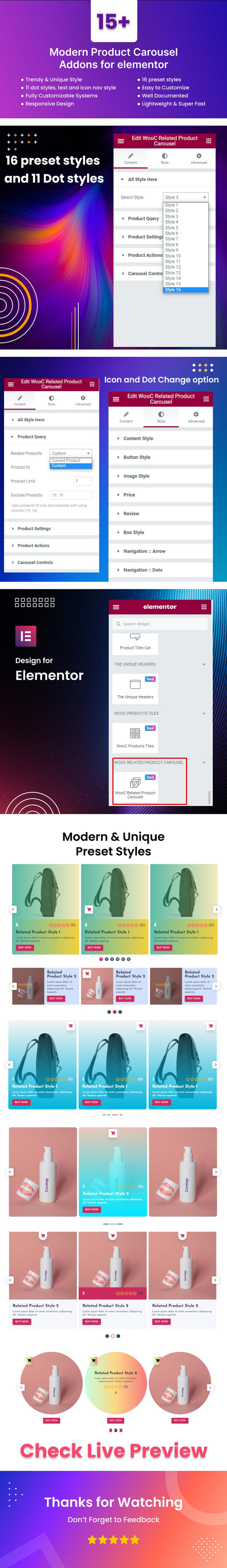 WooCommerce Related Product WordPress Plugin For Elementor - Features Image 1