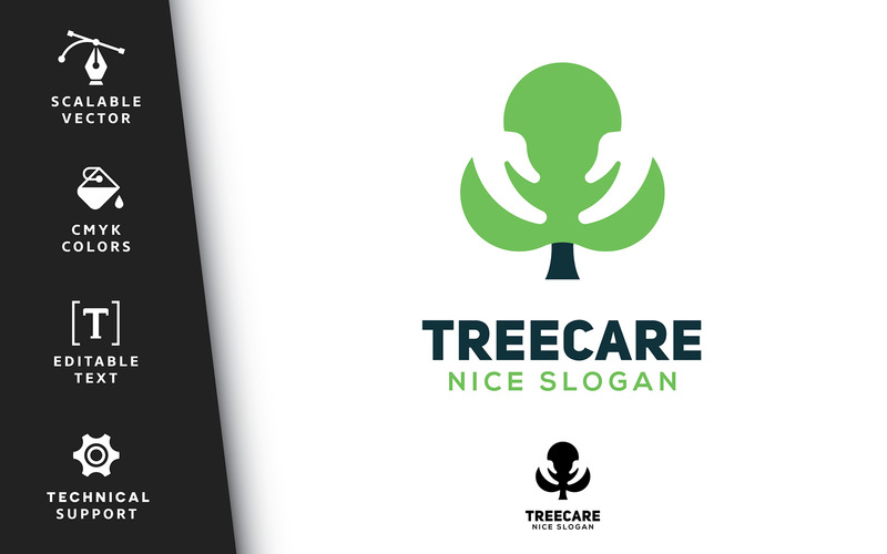 Tree Caring Logo Template - Features Image 1