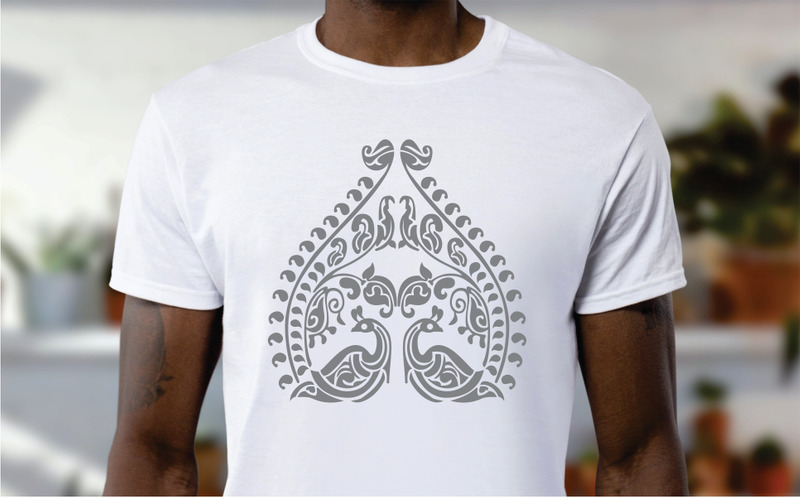Peacock Graphic Art Template Illustration - Features Image 1