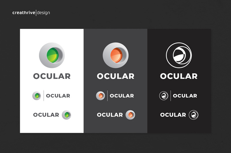 Ocular Lens Logo Template #183694 - TemplateMonster