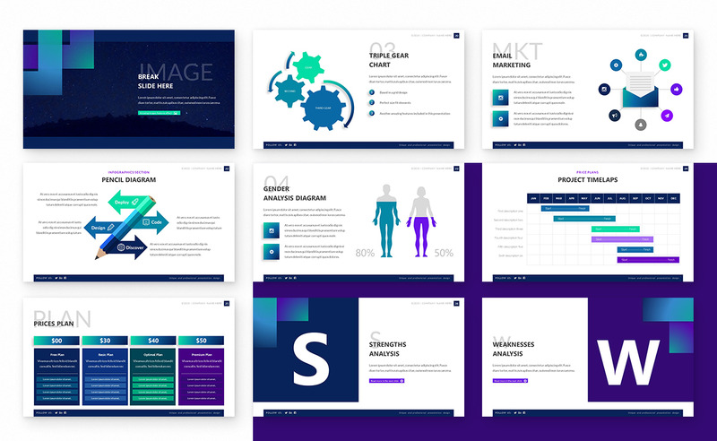 Technology Powerpoint Presentation Template PowerPoint template - Features Image 4