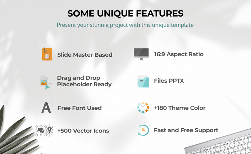 Шаблон презентации Process PowerPoint - Изображения фич 6