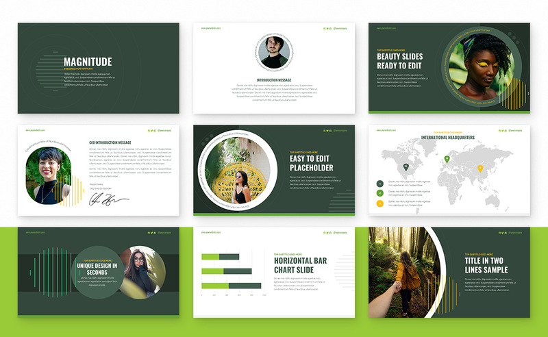 Magnitude Powerpoint Presentation Template - Features Image 2