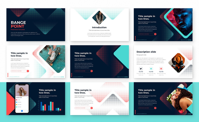Range Point Powerpoint Presentation Template - Features Image 2