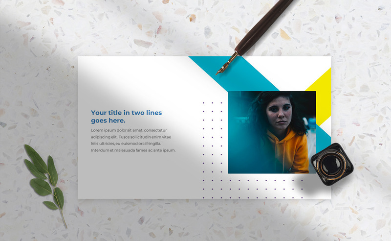Korsa Google Presentationer -mall - Features Image 1