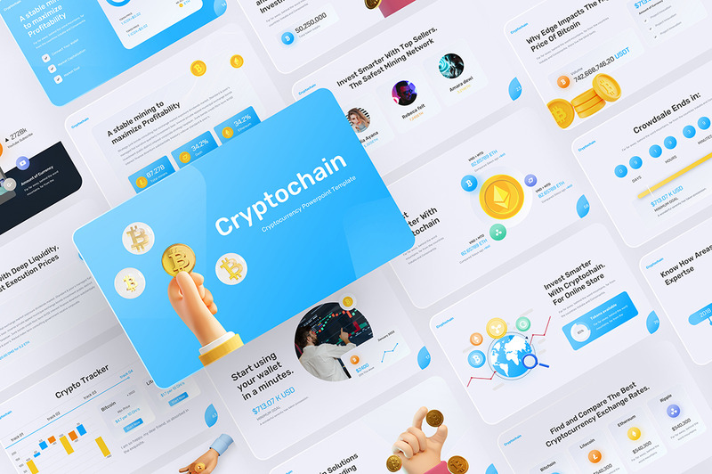 Cryptochain Professional Keynote Template - Features Image 1