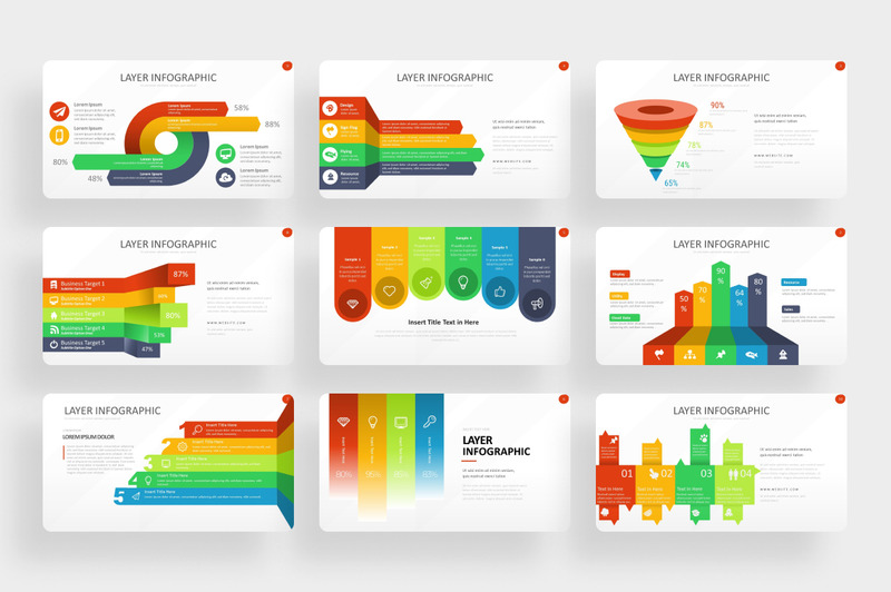 10.000+ modelli di PowerPoint Bundle Infografica - Caratteristiche Immagine 1