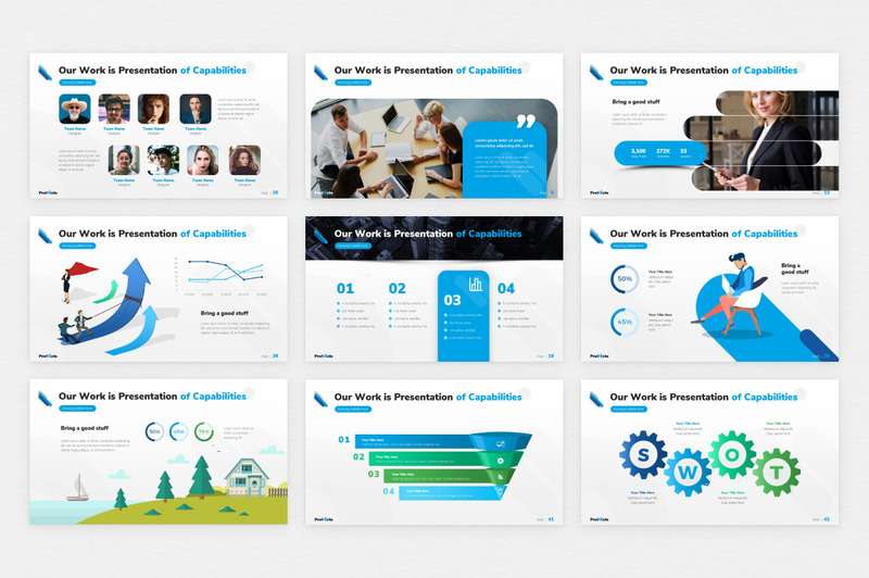 Profilisto Business Creative Keynote-Vorlage - Eigenschaften Bild 3