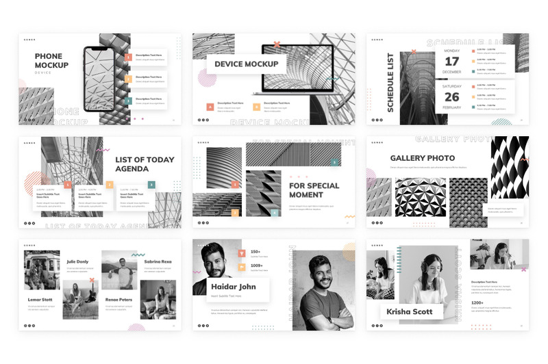 Gener Multipurpose Creative PowerPoint Template - Features Image 2