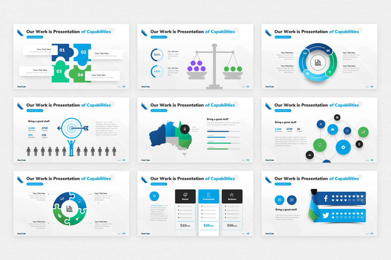 Profilisto Business Creative Keynote-Vorlage - Eigenschaften Bild 4