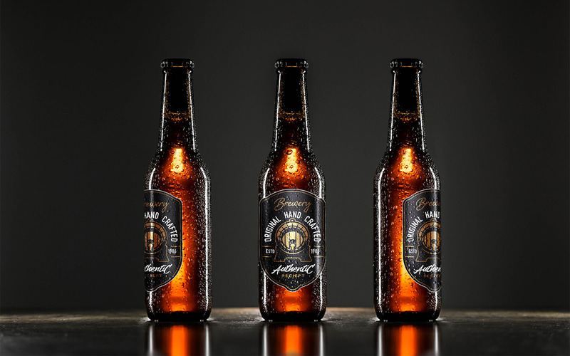 Beer Bottle Mockup Bundle - Features Image 3