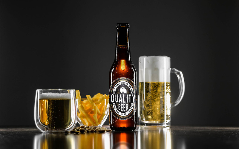 Beer Bottle Mockup Bundle - Features Image 68