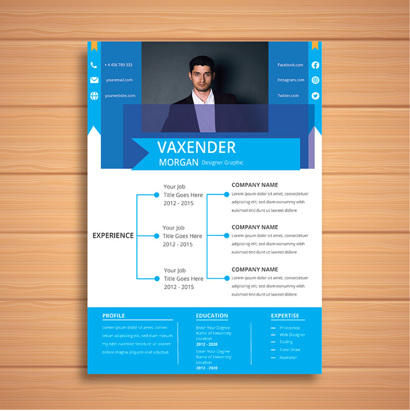 Vaxender Morgan CV-sjabloon - Features Image 4