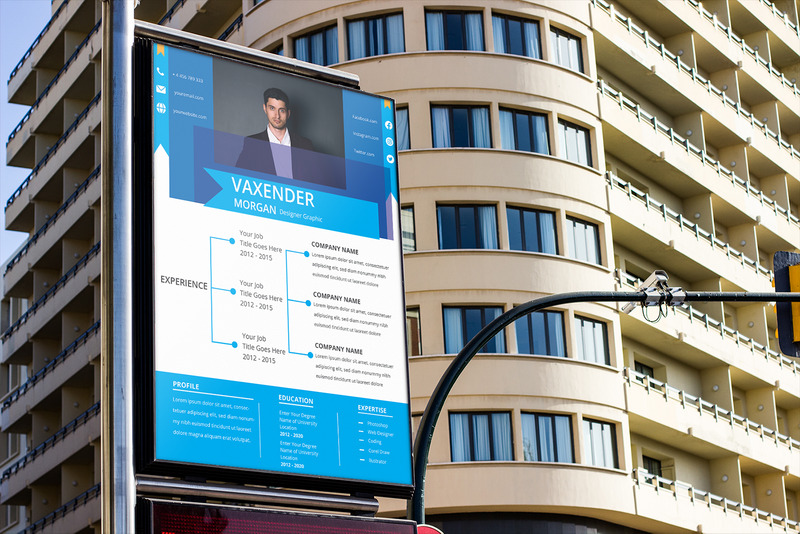 Vaxender Morgan CV-sjabloon - Features Image 1