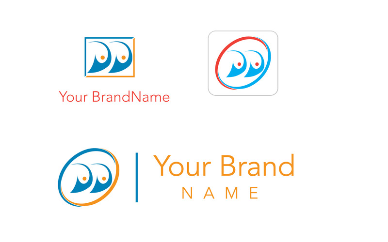 Modèle de vecteur de conception de logo créatif sport ou technologie - Caractéristiques de l’image 3