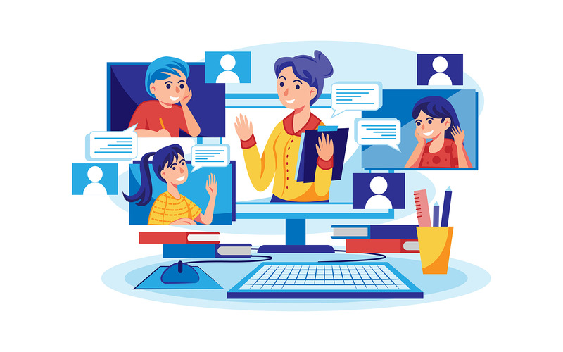 M392_Online Education Illustration Pack - Features Image 10