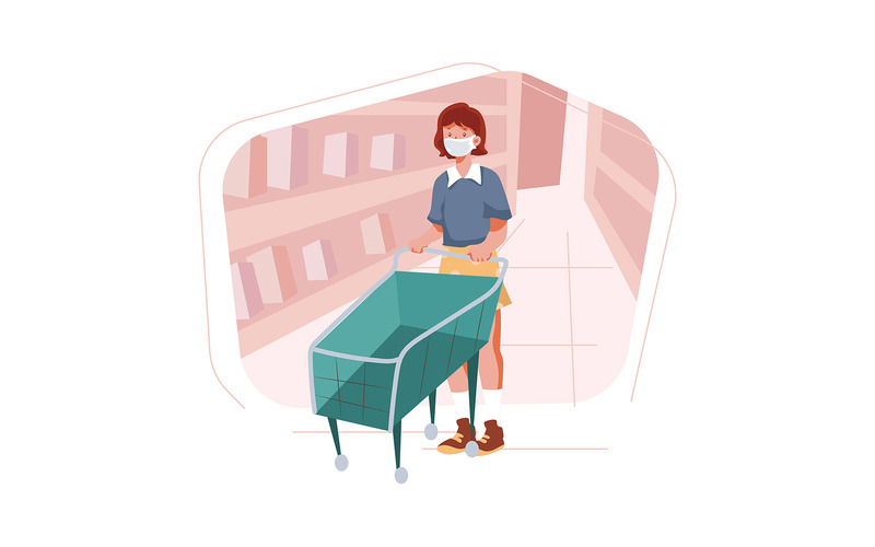M312_Illustrazioni della distanza sociale - Caratteristiche Immagine 8
