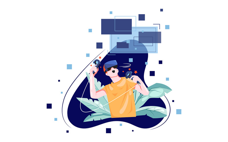 M356 - Sanal Gerçeklik İllüstrasyon Paketi - Features Image 11