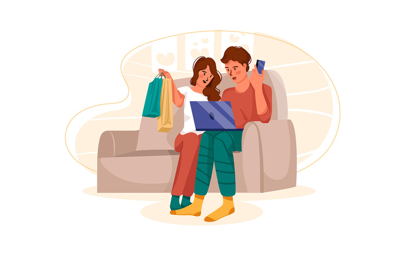 M339 - Ilustracje dotyczące zakupów online - Obraz funkcji 11