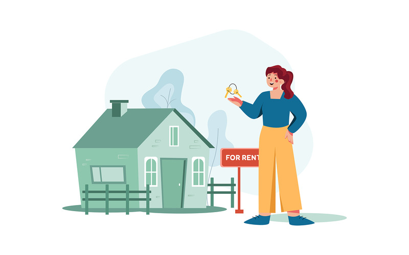 M344 - Ilustracje dotyczące marketingu nieruchomości - Obraz funkcji 6