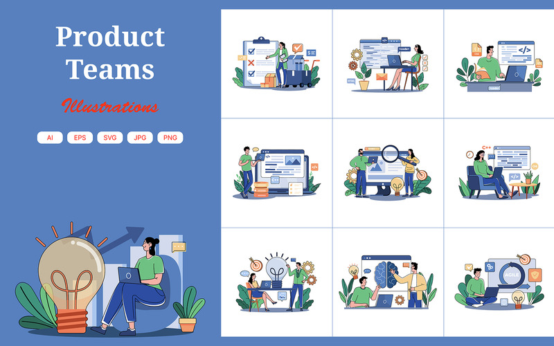 M673_Product Teams 2. illusztrációs csomag - Features Image 1