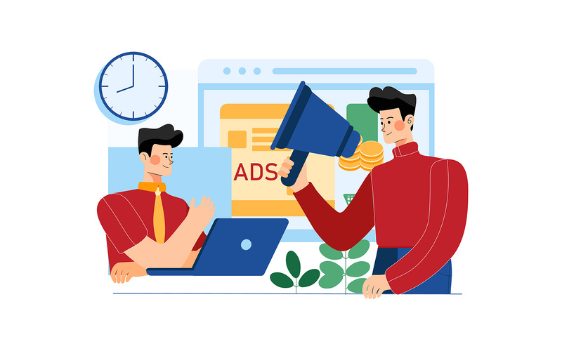 M390_Digital Marketing Illustration Pack - Features Image 10