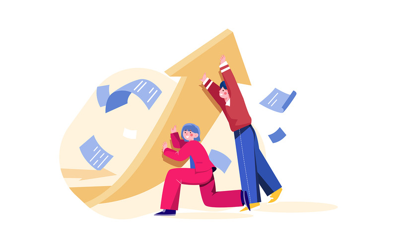 M364_Pakiet ilustracji biznesowych - Obraz funkcji 10