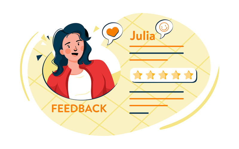 M359 - Kundenbewertungs-Illustrationspaket - Eigenschaften Bild 8