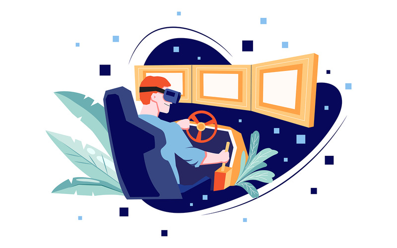 M356 - Sanal Gerçeklik İllüstrasyon Paketi - Features Image 7