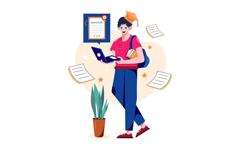 M383_Online Education Illustration Pack - Features Image 5