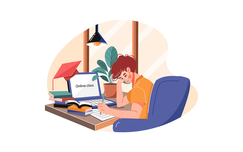 M374_Online Learning Illustrationer - Features Image 9