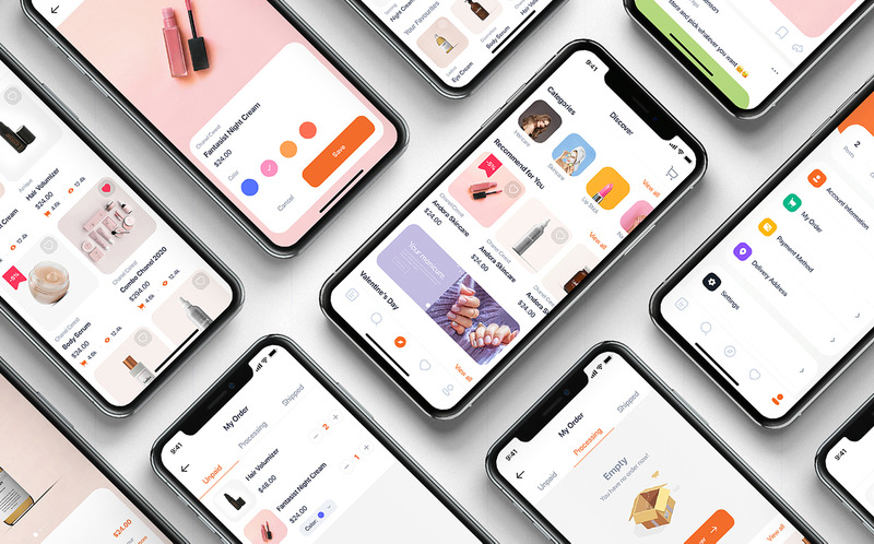 Blossom - Kit UI per dispositivi mobili di bellezza - Caratteristiche Immagine 2