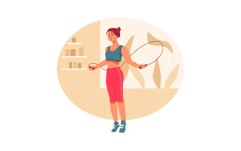 M318_Fitness hemma Illustrationer - Features Image 8