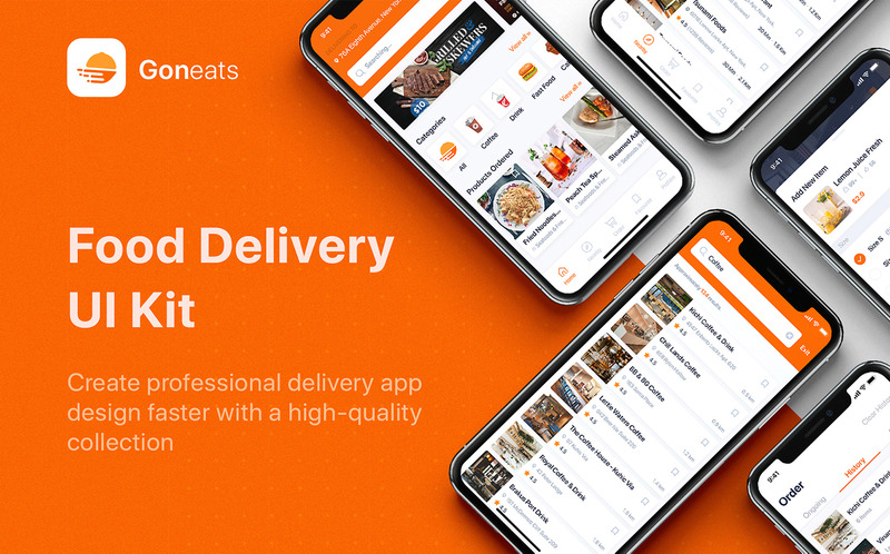 GonEats - Matleveransgränssnitt - Features Image 1