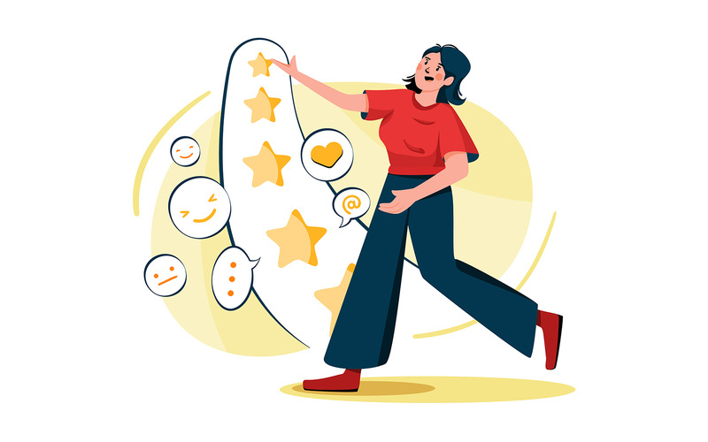 M359 - Kundenbewertungs-Illustrationspaket - Eigenschaften Bild 9