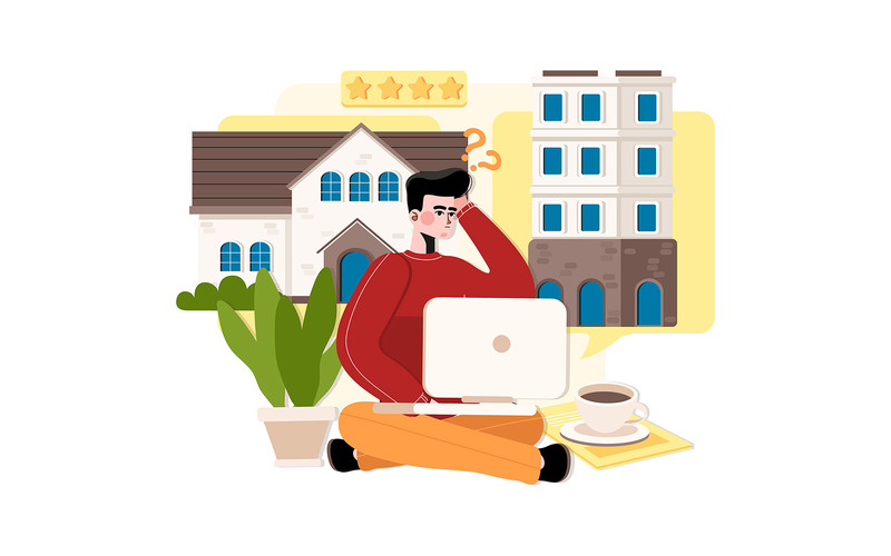 M354 — Pakiet ilustracji do marketingu nieruchomości - Obraz funkcji 6