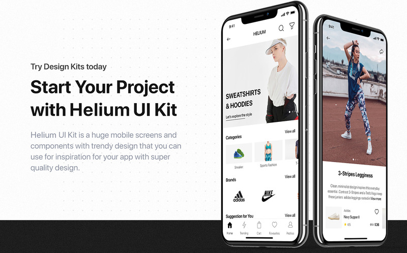 Helium - Kit interfaccia per negozio di moda - Caratteristiche Immagine 5